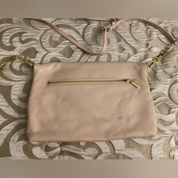 Tory Burch 'Bombe' Foldover Clutch - Light Oak - Picture 5 of 6